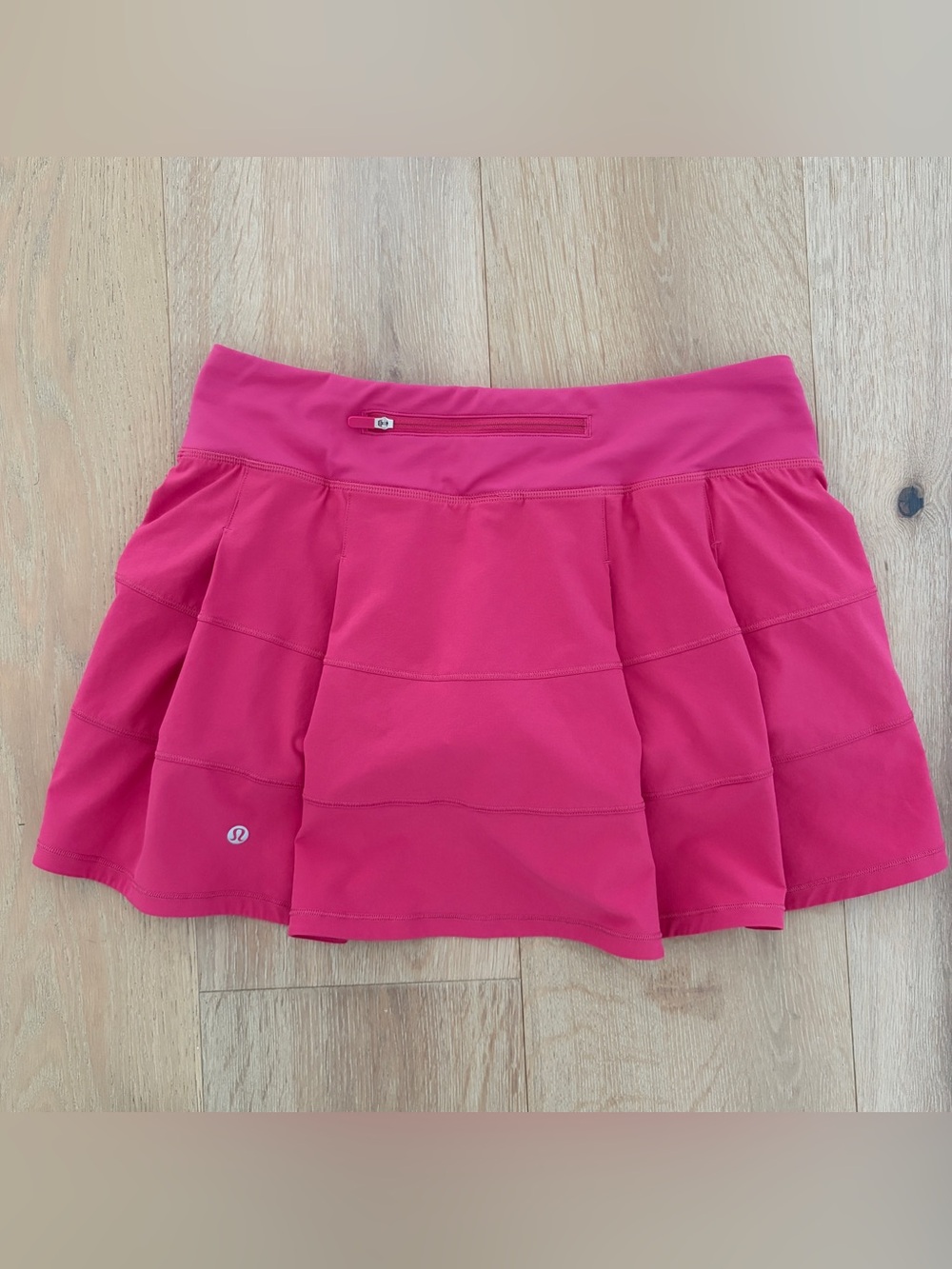 NWOT Lululemon Pace Rival Mid-Rise Skirt Long Size 6 Pink Tennis Golf Skort*36